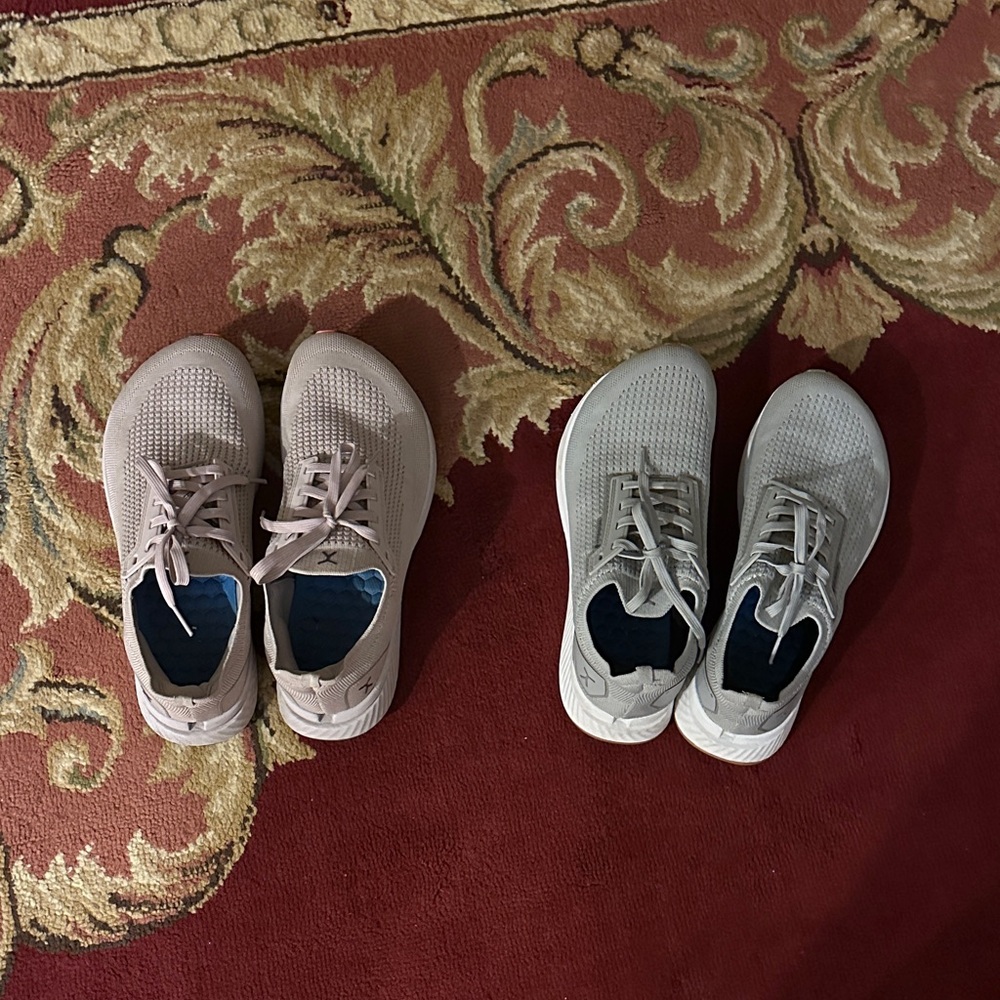 Comfy Kids' Sneakers in Pink and Cream
